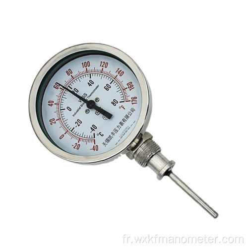 Thermomètre bimétal de 150 mm Thermomètre bimétal BTL